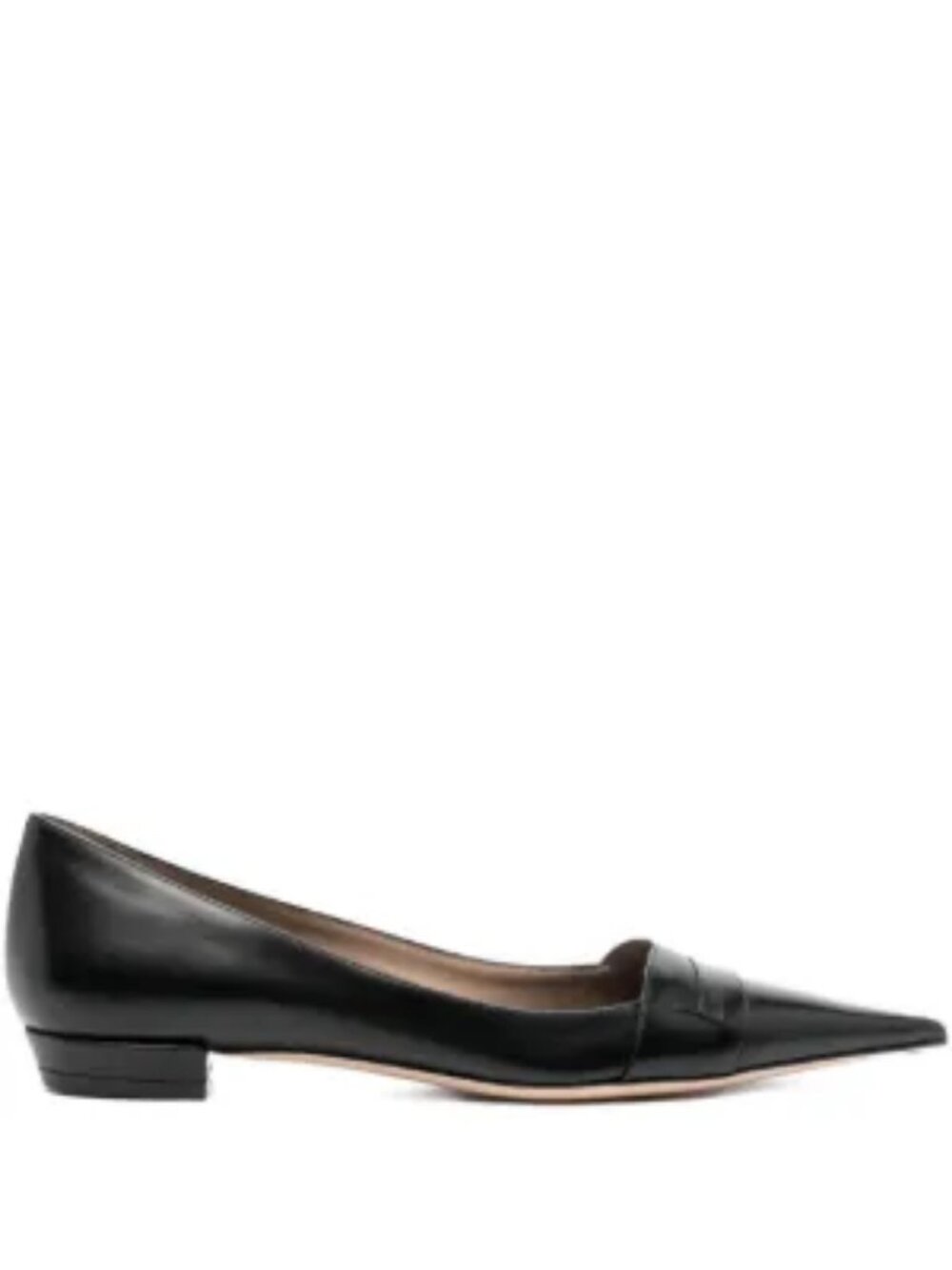 Tom Ford Eva Flat Pumps Black LEATHER (Flats Size 6) Brand New Never Work in Box